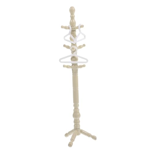 Abaodam 1 Satz Mini Kleiderständer für Puppen Retro Miniatur Kleiderbügel aus Hochwertigem Material für Puppenhaus Dekoration Zubehör für Aufbewahrung von Puppenkleidung Abaodam 1 Satz Mini Kleiderständer für Puppen Retro Miniatur Kleiderbügel aus Hochwertigem Material für Puppenhaus Dekoration Zubehör für Aufbewahrung von Puppenkleidung von Abaodam