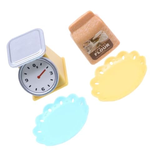 Abaodam 1 Satz Mini- Küchenspielzeug Mini-küchenset Kinderspielzeug Wohnaccessoire Miniatur Schmücken Im Mini-maßstab Miniatur-raumdekorationen Mini-möbel Plastik von Abaodam