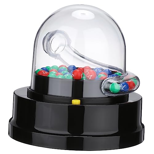 Abaodam 1 Satz Mini Lotto Glücksspielmaschine Tischspielzeug für Partys Transparente Design Leicht und Tragbar für Gruppenaktivitäten ohne Batterien von Abaodam