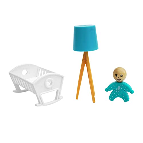 Abaodam 1 Satz Mini- -Ornamente babybett Kinderbett Babybett Dekoration krippendeko babyzimmer zubehör Puppenhaus-Möbelschmuck Mini-Stehlampenmodell Plastik Weiß Abaodam 1 Satz Mini- -Ornamente babybett Kinderbett Babybett Dekoration krippendeko babyzimmer zubehör Puppenhaus-Möbelschmuck Mini-Stehlampenmodell Plastik Weiß von Abaodam