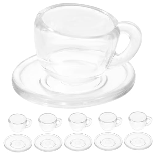 Abaodam 1 Satz Mini-Tasse bastelsets für bastelzeug für Toys for детские игрушки Transparente Becher Mini-Teetasse Puppenhaus Teegeschirr zarte Foto-Requisiten Plastik Abaodam 1 Satz Mini-Tasse bastelsets für bastelzeug für Toys for детские игрушки Transparente Becher Mini-Teetasse Puppenhaus Teegeschirr zarte Foto-Requisiten Plastik von Abaodam