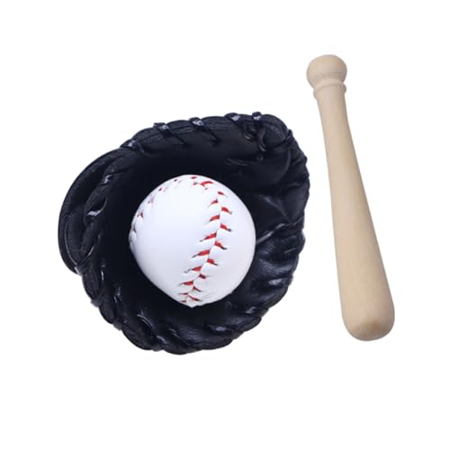 Abaodam 1 Satz Mini-baseballsimulation Miniaturen Baseball-Set Baseball-Mini-Dekorationen DIY-versorgung Rollenspielset Mini-sportbälle Zum Basteln Miniatur-sportartikel Pu von Abaodam