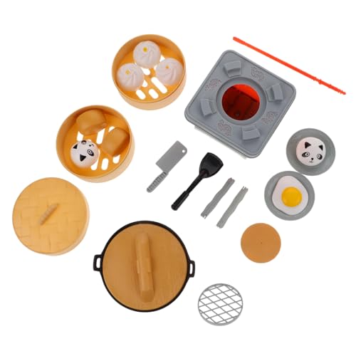 Abaodam 1 Satz Mini-küchenset Lustiges Küchenspielzeug Kochgeschirr Kognitives Interessantes Küchenspielset Kognitionsspielzeug Für Die Küche Lustige Kochspielzeuge Plastik von Abaodam