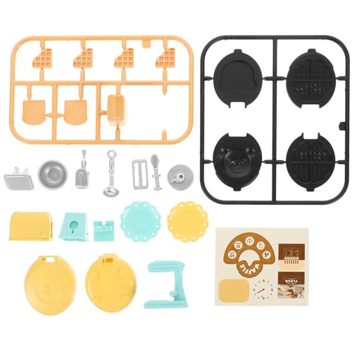 Abaodam 1 Satz Miniatur Backset Puppenhaus Zubehör mit Toaster und Mixer Mini Küchengeräte für Kreative Dekoration und Spielspaß im Kinderzimmer Abaodam 1 Satz Miniatur Backset Puppenhaus Zubehör mit Toaster und Mixer Mini Küchengeräte für Kreative Dekoration und Spielspaß im Kinderzimmer von Abaodam