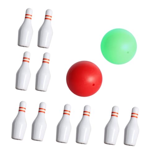 Abaodam 1 Satz Miniatur Bowling Set für Puppenhaus Teiliges Deko Set aus Sicherem Material für Party und Restaurantdekoration Fördert die Kreativität und Abaodam 1 Satz Miniatur Bowling Set für Puppenhaus Teiliges Deko Set aus Sicherem Material für Party und Restaurantdekoration Fördert die Kreativität und von Abaodam