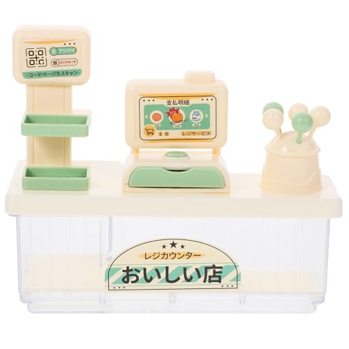 Abaodam 1 Satz Miniatur Kasse für Puppenhaus Kaufladen Deko Cartoon Kassenmodell für Rollenspiele Sicheres und Kreatives für Geeignet für Haus Büro und Partys Abaodam 1 Satz Miniatur Kasse für Puppenhaus Kaufladen Deko Cartoon Kassenmodell für Rollenspiele Sicheres und Kreatives für Geeignet für Haus Büro und Partys von Abaodam