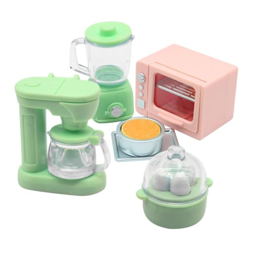 Abaodam 1 Satz Miniatur Küchen für Puppenhaus Teiliges Modell mit Ofen Kaffeemaschine und Dekoration für Mini Häuser und Szenen Abaodam 1 Satz Miniatur Küchen für Puppenhaus Teiliges Modell mit Ofen Kaffeemaschine und Dekoration für Mini Häuser und Szenen von Abaodam
