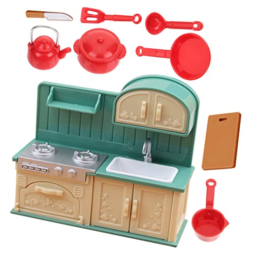Abaodam 1 Satz Miniatur Küchenmodell Puppenhaus Küchenzubehör für Rollenspiele mit Lebendigem Design und Farbenfrohen Elementen Abaodam 1 Satz Miniatur Küchenmodell Puppenhaus Küchenzubehör für Rollenspiele mit Lebendigem Design und Farbenfrohen Elementen von Abaodam