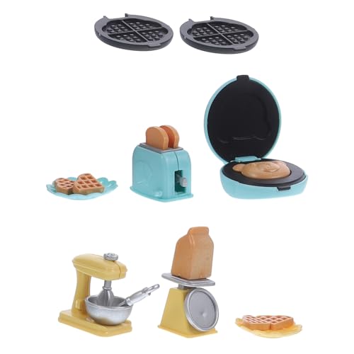 Abaodam 1 Satz Miniatur Küchenmodell Realistisches Toaster und Backkit für Puppenhaus Zubehör für Kreative Spielszenen und Mini Häuser aus Hochwertigem Gefertigt Abaodam 1 Satz Miniatur Küchenmodell Realistisches Toaster und Backkit für Puppenhaus Zubehör für Kreative Spielszenen und Mini Häuser aus Hochwertigem Gefertigt von Abaodam