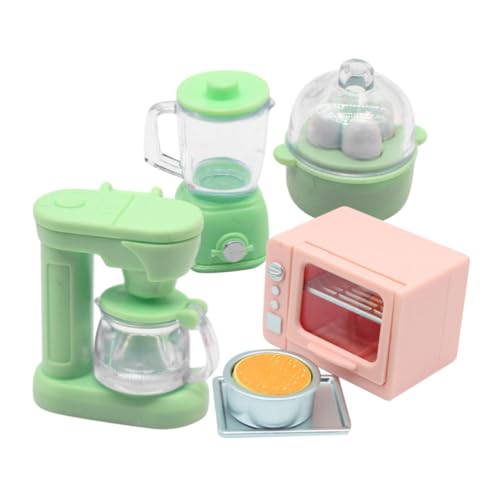 Abaodam 1 Satz Miniatur Küchenmodell aus Realistischer Ofen Kaffeemaschine und Eierkocher für Puppenhaus Zubehör Dekorative Miniaturspielzeuge aus Material Abaodam 1 Satz Miniatur Küchenmodell aus Realistischer Ofen Kaffeemaschine und Eierkocher für Puppenhaus Zubehör Dekorative Miniaturspielzeuge aus Material von Abaodam