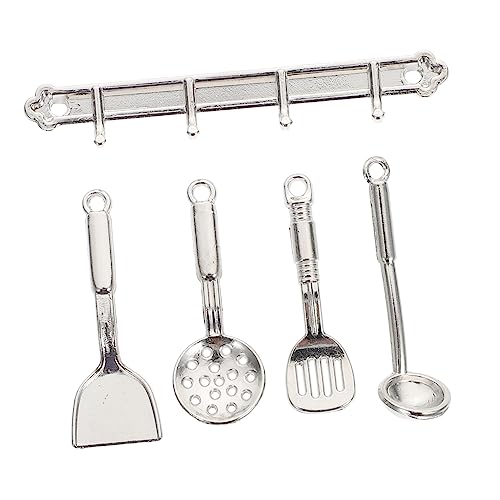 Abaodam 1 Satz Miniatur Küchenzubehör Teiliges Kochgeschirr für Puppenhäuser Realistische Mini Küchenwerkzeuge für Kreativität und Fantasie Abaodam 1 Satz Miniatur Küchenzubehör Teiliges Kochgeschirr für Puppenhäuser Realistische Mini Küchenwerkzeuge für Kreativität und Fantasie von Abaodam