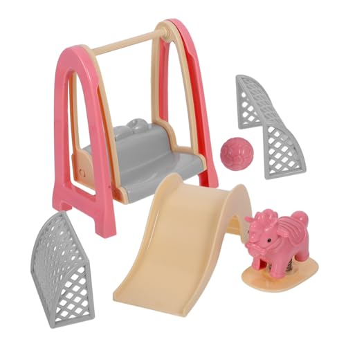 Abaodam 1 Satz Miniatur-Minischaukel Puppenhaus Minischaukel Dollhouse Decor Puppenmöbel Mini-House-Szenendekor Spielplatz Ball Mini-Hausverzierung Puppenhaus-Schaukelpferd Abaodam 1 Satz Miniatur-Minischaukel Puppenhaus Minischaukel Dollhouse Decor Puppenmöbel Mini-House-Szenendekor Spielplatz Ball Mini-Hausverzierung Puppenhaus-Schaukelpferd von Abaodam
