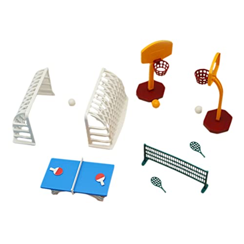 Abaodam 1 Satz Miniatur Puppenhaus Zubehör Set Tischtennis und Basketballkorb Modelle für Kreative für Puppenhäuser und Miniaturgärten Sicheres und Leichtes Material für Fantasievolles Abaodam 1 Satz Miniatur Puppenhaus Zubehör Set Tischtennis und Basketballkorb Modelle für Kreative für Puppenhäuser und Miniaturgärten Sicheres und Leichtes Material für Fantasievolles von Abaodam