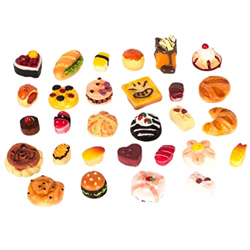 Abaodam Kleiner Dessert Modell Satz für Kleiner Haus Künstliche Lebensmittel Dekoration Spielzeug Kuchen Brot Sushi für Puppenhaus und Miniatur Küchenzubehör Abaodam Kleiner Dessert Modell Satz für Kleiner Haus Künstliche Lebensmittel Dekoration Spielzeug Kuchen Brot Sushi für Puppenhaus und Miniatur Küchenzubehör von Abaodam