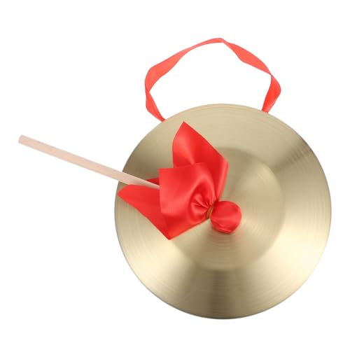 Abaodam Handgong-Spielzeug Aus Kupferholz Chinesisches Gong-Instrument für Jungen und Mädchen Party-schlaginstrument-Spielzeug Abaodam Handgong-Spielzeug Aus Kupferholz Chinesisches Gong-Instrument für Jungen und Mädchen Party-schlaginstrument-Spielzeug von Abaodam