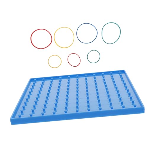 Abaodam 1 Satz Nagelbrettunterrichtshilfen Geobrett Planke Geoboard- Für Steckspielzeug Pädagogisches Puzzlebrett Stecktafeln Vorschul-geoboard Gummiband Abaodam 1 Satz Nagelbrettunterrichtshilfen Geobrett Planke Geoboard- Für Steckspielzeug Pädagogisches Puzzlebrett Stecktafeln Vorschul-geoboard Gummiband von Abaodam