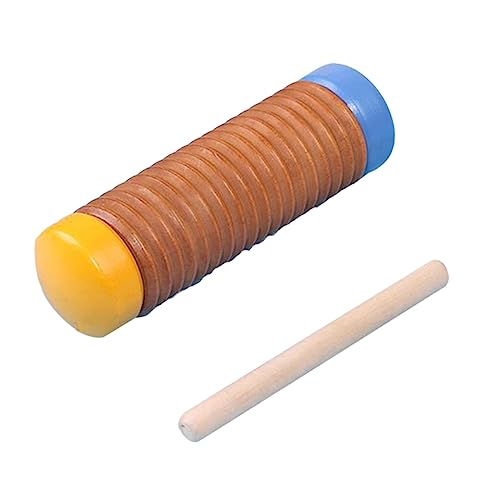 Abaodam 1 Satz Orff Instrumente Musikinstrumente Für Freizeitspielzeug Schlaginstrument Lernspielzeug Regengeräuschtrommel Percussion Musikspielzeug Musikspielzeug Aus Holz von Abaodam