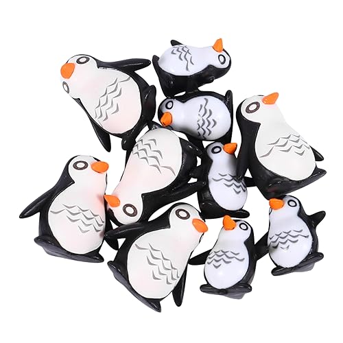 Abaodam 1 Satz Pinguin Figuren Resin Deko Für Puppenhaus Garten Und Tischdekoration Tierfiguren Für Kreative Spielideen Und Bildungsspielzeug 10 Stück Abaodam 1 Satz Pinguin Figuren Resin Deko Für Puppenhaus Garten Und Tischdekoration Tierfiguren Für Kreative Spielideen Und Bildungsspielzeug 10 Stück von Abaodam