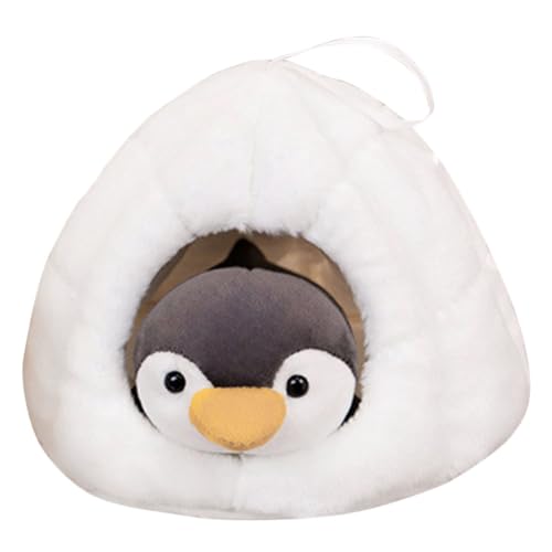 Abaodam 1 Satz Pinguin-Puppe Spielzeuge Mini Kuscheltier Gefüllte Puppe Tiere Plüschpuppe Pinguin-stofftiere Großer Ausgestopfter Pinguin Plüschgefüllter Pp Baumwolle von Abaodam