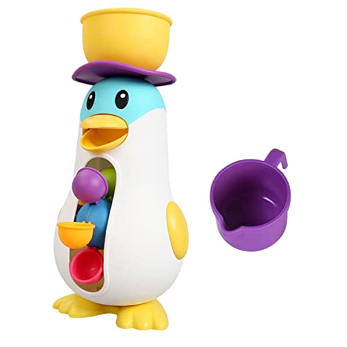 Abaodam 1 Satz Pinguin-windmühlenspielzeug Badespielzeug Für Babys Badewannenspielzeug Mit Drehbarem Wasserrad Wassersprayspielzeug Badewanne Lustiges -badespielzeug Plastik Abaodam 1 Satz Pinguin-windmühlenspielzeug Badespielzeug Für Babys Badewannenspielzeug Mit Drehbarem Wasserrad Wassersprayspielzeug Badewanne Lustiges -badespielzeug Plastik von Abaodam