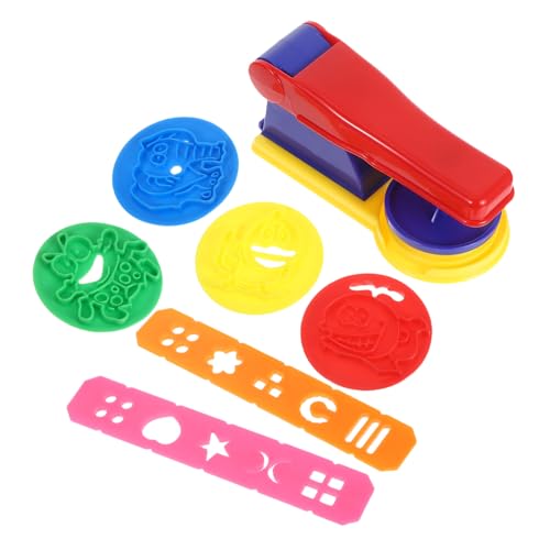 Abaodam 1 Satz Plasticine Stempel Modelliermasse-kit Modellierwerkzeuge Aus Ton Modelliermasse Für Basteln Aus Ton DIY-ton-kit Kinderton Keksform Tonformen Kekspresse Plastik von Abaodam