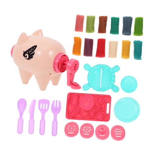 Abaodam Formenspielzeug-Set – Handgefertigtes Bastelspielzeug Für Kinder – Pädagogisches Nudelmaschinen-Spielzeug Mit Sanftem Material Abaodam Formenspielzeug-Set – Handgefertigtes Bastelspielzeug Für Kinder – Pädagogisches Nudelmaschinen-Spielzeug Mit Sanftem Material von Abaodam