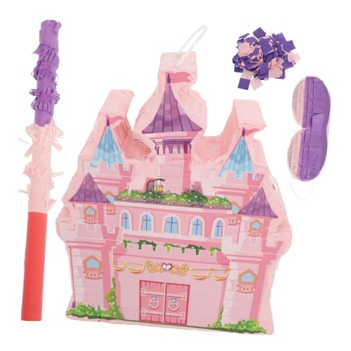 Abaodam Schloss Hängender Prinzessinnen-geburtstags-süßigkeitenhalter Schloss-spielzeug-geburtstags-party-zubehör von Abaodam