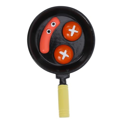 Abaodam 1 Satz Puppenhaus-Modell Deko Pfannenset Pfannenwender Basteln Mini-hauspfanne Ornamente Miniaturtöpfe Mini-hausküchengeschirr Entzückende Miniwurst Ton Black Abaodam 1 Satz Puppenhaus-Modell Deko Pfannenset Pfannenwender Basteln Mini-hauspfanne Ornamente Miniaturtöpfe Mini-hausküchengeschirr Entzückende Miniwurst Ton Black von Abaodam