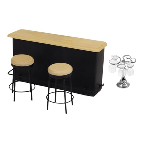 Abaodam Erstellen Sie Eine Miniatur-Szene Jungen Und Mädchen 1 Set Mini- -Modell Bar Zubehör Vorhanden von Abaodam