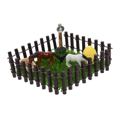Abaodam Detaillierte Modell Pferdestall Für Puppenhaus Mini Landschaft Bauernhof Miniatur Ranch Spielzeug Abaodam Detaillierte Modell Pferdestall Für Puppenhaus Mini Landschaft Bauernhof Miniatur Ranch Spielzeug von Abaodam
