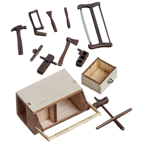 Abaodam 1 Satz Puppenhaus-werkzeugkasten Mini-Tool Für Desktop Minihouse Werkzeugschrank Fotografie Requisiten Werkzeugmodell Fotografie Requisiten Mini-Tool Metall Abaodam 1 Satz Puppenhaus-werkzeugkasten Mini-Tool Für Desktop Minihouse Werkzeugschrank Fotografie Requisiten Werkzeugmodell Fotografie Requisiten Mini-Tool Metall von Abaodam