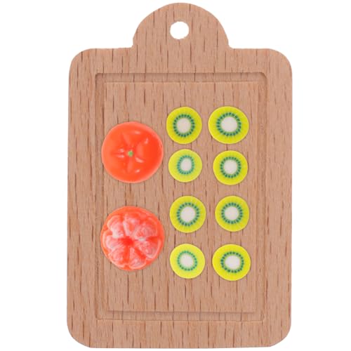 Abaodam Puppenhaus Miniatur Schneidebrett Obstmodell - Mini Ornament - Miniatur Möbel Für Zuhause Abaodam Puppenhaus Miniatur Schneidebrett Obstmodell - Mini Ornament - Miniatur Möbel Für Zuhause von Abaodam