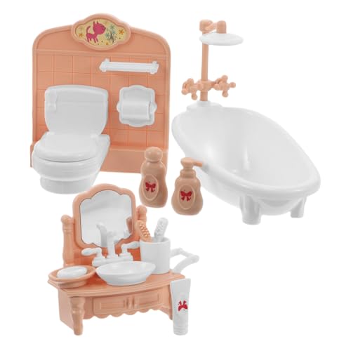 Abaodam 1 Satz Puppenhausmöbel Exquisite Kleinmöbel Modell Puppenstubentisch Puppenhauszubehör Puppenstubenmöbel Aus Kunststoff Mini Möbel Für Dollhouse Miniaturmöbel Plastik von Abaodam
