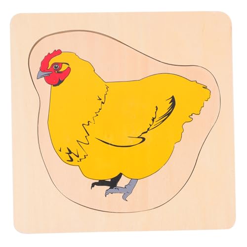 Abaodam 1 Satz Puzzle Aufwachsen Mehrschichtiges Puzzle Pädagogisches Puzzle Cartoon-Puzzle Cartoon Holzpuzzle Puzzlebrett Aus Holz Puzzle Für Hölzern von Abaodam