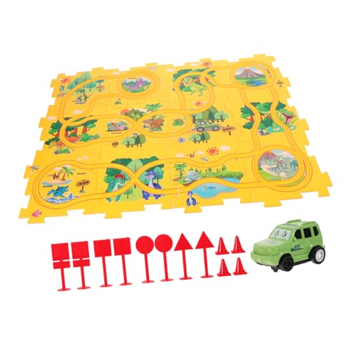 Abaodam 1 Satz Puzzle-Schienenauto laubsägen Set für für Building Toys Konstruktion Toy Cars Kinderspielzeug Jungen Dinosaurierspielzeug Plastik Yellow Abaodam 1 Satz Puzzle-Schienenauto laubsägen Set für für Building Toys Konstruktion Toy Cars Kinderspielzeug Jungen Dinosaurierspielzeug Plastik Yellow von Abaodam