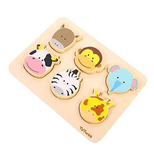 Abaodam Kinderspielzeug Aus Holz Puzzle 1 Set 3–5 Jahre Alt Bunte Formen Sicher Und Perfekt Für Die Früherziehung Abaodam Kinderspielzeug Aus Holz Puzzle 1 Set 3–5 Jahre Alt Bunte Formen Sicher Und Perfekt Für Die Früherziehung von Abaodam