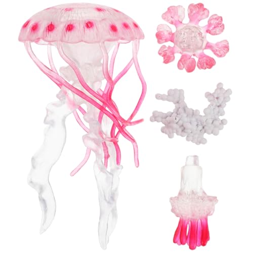 Abaodam 1er-Set Mini-meerestierfiguren Quallen-Ornament Für Jungen Und Mädchen Im Vorschulalter Pädagogisches Lebenszyklus-kreaturen-Spielzeug Für Jungen Und Mädchen Dekorative Stücke Abaodam 1er-Set Mini-meerestierfiguren Quallen-Ornament Für Jungen Und Mädchen Im Vorschulalter Pädagogisches Lebenszyklus-kreaturen-Spielzeug Für Jungen Und Mädchen Dekorative Stücke von Abaodam