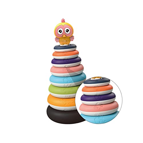 Abaodam 1 Satz Regenbogen- kinderspielzeug bastelsets für bausteine für Building Blocks for Kid Toys Bausteinspielzeug Gleichgewichtsspielzeug für Plastik von Abaodam