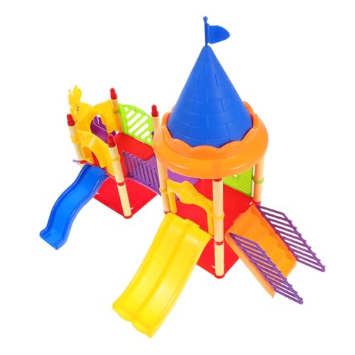 Abaodam 1 Satz Rutschenspielzeug für Kindergarten Spielhaus Modell für für Puppenhaus Puppenhausdekorationen Miniatur-Spielplatzmodell Plastik Abaodam 1 Satz Rutschenspielzeug für Kindergarten Spielhaus Modell für für Puppenhaus Puppenhausdekorationen Miniatur-Spielplatzmodell Plastik von Abaodam