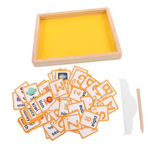Abaodam 1 Satz Sandmalerei Sandkasten Schreiben Sandschale Vorschulbriefbildung Sandschale Zeichnen Montessori Letter Formation Tablett Briefschreiber Sandschale Holz Yellow Abaodam 1 Satz Sandmalerei Sandkasten Schreiben Sandschale Vorschulbriefbildung Sandschale Zeichnen Montessori Letter Formation Tablett Briefschreiber Sandschale Holz Yellow von Abaodam