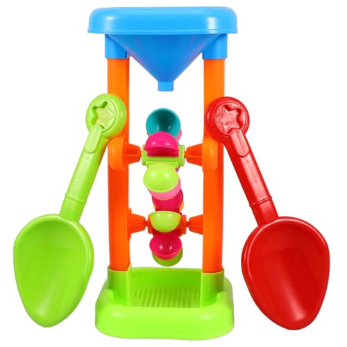 Abaodam Strandsandspielzeug Für Kinder Kinderspielzeug Strandwasserspielzeug Kindersandrad Strandspielzeug Buntes Sanduhr-Design Zufällige Farbe Abaodam Strandsandspielzeug Für Kinder Kinderspielzeug Strandwasserspielzeug Kindersandrad Strandspielzeug Buntes Sanduhr-Design Zufällige Farbe von Abaodam