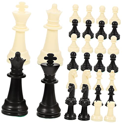 Abaodam 1 Satz Schachfiguren Magnet-schachspiel Schach Schachbrett Konzept Schachbrett Zubehör P.p. Schach Schachuhr Schachfiguren Brettspiele Bauern Schachfigurenersatz Pp von Abaodam