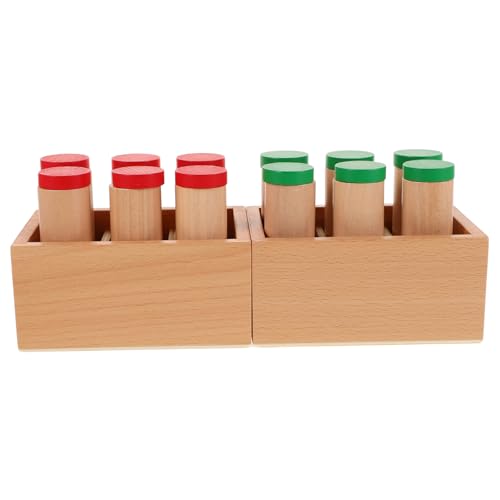 Abaodam 1 Satz Schallsempfindungszylinder Montessori-Materialien Sensorisches Sinnesröhre Montessori-zylinderblöcke Auditive Sensorische Spielzeuge Regenmacher- Holz Abaodam 1 Satz Schallsempfindungszylinder Montessori-Materialien Sensorisches Sinnesröhre Montessori-zylinderblöcke Auditive Sensorische Spielzeuge Regenmacher- Holz von Abaodam