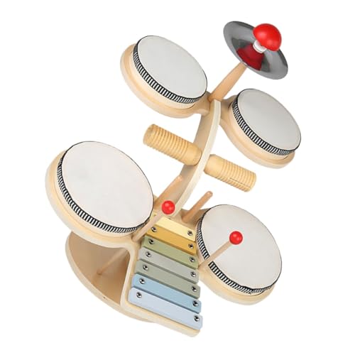 Abaodam 1 Satz Schlagzeug Für Lustige Musikspielzeuge Musikspielzeug Für Jazz-schlagzeuginstrumente Kleinkind Trommelspielzeug Kinderspielzeug Holz Abaodam 1 Satz Schlagzeug Für Lustige Musikspielzeuge Musikspielzeug Für Jazz-schlagzeuginstrumente Kleinkind Trommelspielzeug Kinderspielzeug Holz von Abaodam