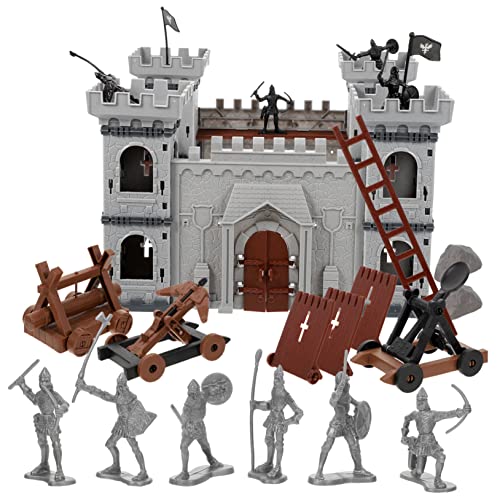 Abaodam 1 Satz Schlosssoldat Miniatursoldat Minifiguren kinderspielzeug für militärisches Ausrüstungsmodell Militärmodell Plastik von Abaodam