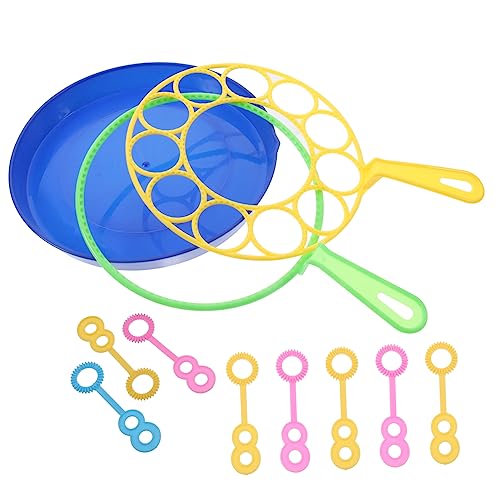 Abaodam Seifenblasenstäbe Mit Tablett Seifenblasen-Werkzeug Für Kinder Großer Seifenblasenmacher Seifenblasen-Set Für Kinder Kinderspielzeug Zufällige Farbe Abaodam Seifenblasenstäbe Mit Tablett Seifenblasen-Werkzeug Für Kinder Großer Seifenblasenmacher Seifenblasen-Set Für Kinder Kinderspielzeug Zufällige Farbe von Abaodam