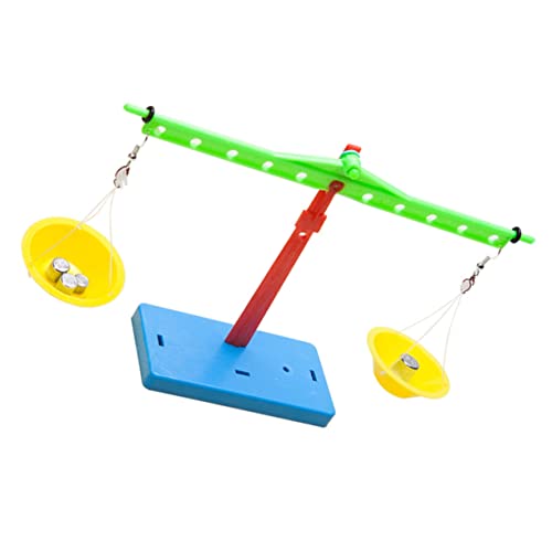 Abaodam 1 Satz Selbstgemachte Waage Spielzeugmodelle Wissenschaftliches Lernset DIY Stammprojekte DIY Lernkits Waage Lernset Wissenschaftliche Bildungskits Edelstahl von Abaodam
