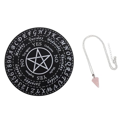 Abaodam 1 Satz Sieben-Sterne-Array Holzgravur Holzornament Pendelbrettdekor kreatives Pendelbrett Holzplatten Wahrsageplatte aus Holz Pendelkette für zu Hause Pendelplatte Metall Abaodam 1 Satz Sieben-Sterne-Array Holzgravur Holzornament Pendelbrettdekor kreatives Pendelbrett Holzplatten Wahrsageplatte aus Holz Pendelkette für zu Hause Pendelplatte Metall von Abaodam