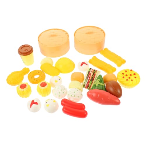 Abaodam Realistische Dampfgarer Und Brötchen – Lernspielzeug-Set Mit Lebensmittelmodellen Für Kinder – Perfektes Für Geburtstag Weihnachten Und Mehr von Abaodam