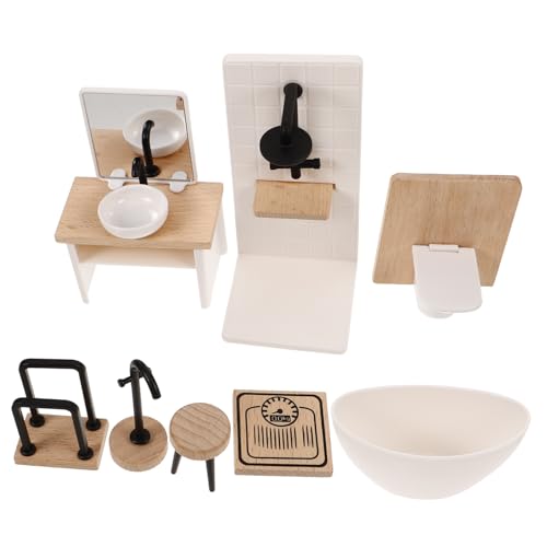 Abaodam 1 Satz Simulierte Kleinmöbel für kinderspielzeug Miniatur Puppenhaus-Badezimmermöbel badespielzeug badewanne Badezimmer-Szene-Requisite Puppenhauszubehör Holz Abaodam 1 Satz Simulierte Kleinmöbel für kinderspielzeug Miniatur Puppenhaus-Badezimmermöbel badespielzeug badewanne Badezimmer-Szene-Requisite Puppenhauszubehör Holz von Abaodam